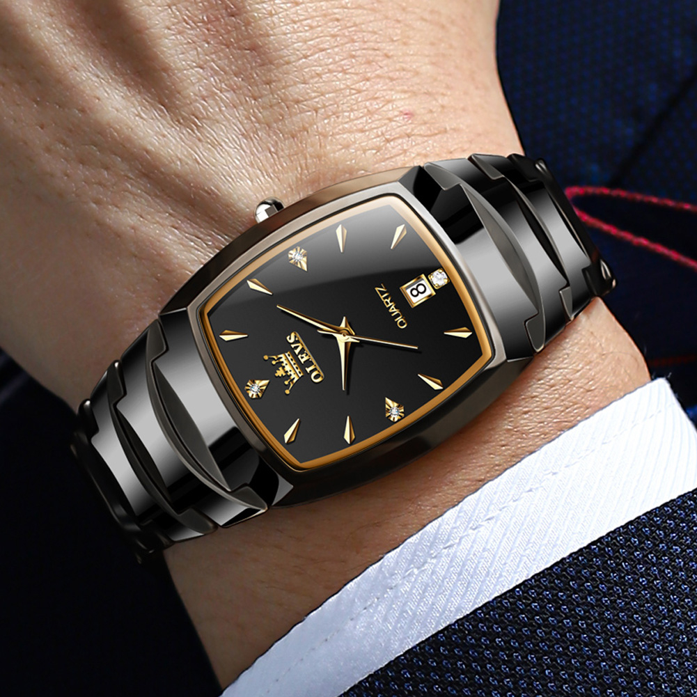 OLEVS Dồng Hồ Nam Chính Hãng Chống Nước Thạch Anh Thời Trang Đơn Giản 7006