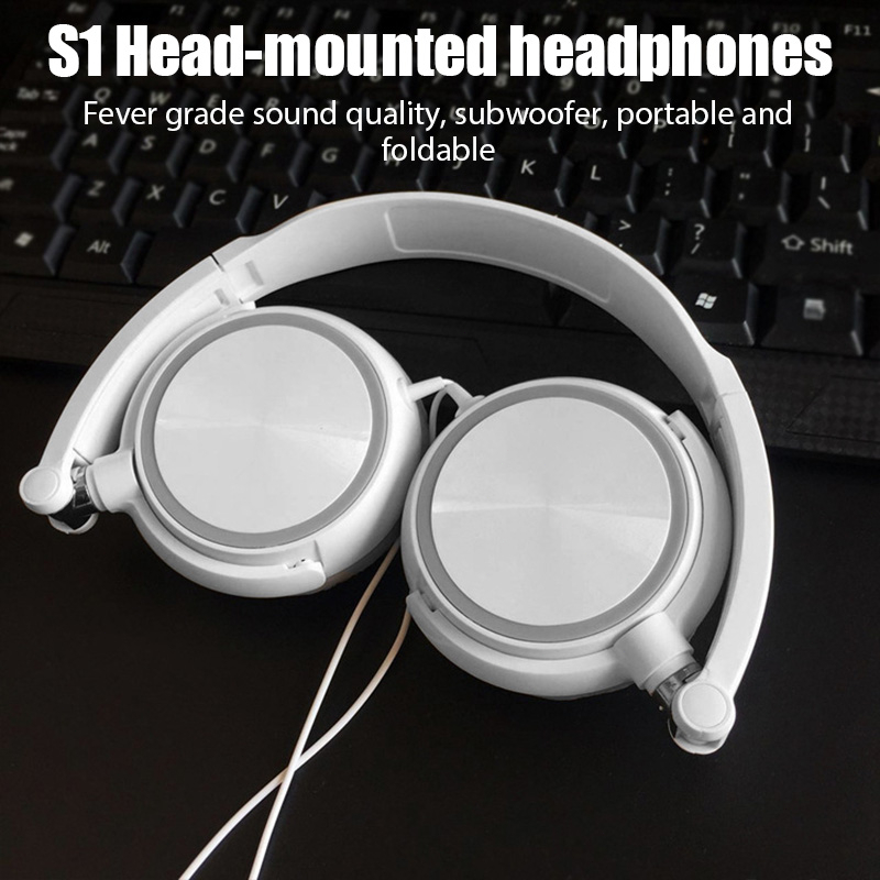 Tai Nghe Nhét Tai Jack 3.5mm s1 Âm Thanh hifi 3d Sống Động Điện Thoại