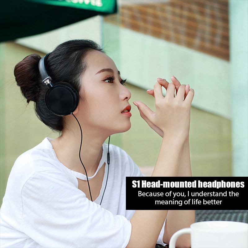 Tai Nghe Nhét Tai Jack 3.5mm s1 Âm Thanh hifi 3d Sống Động Điện Thoại