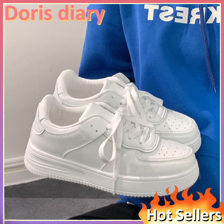 【Doris diary】Giày Thể Thao Chống Trượt Mềm Mại Thoải Mái Phong Cách Hàn Quốc Cho Nữ