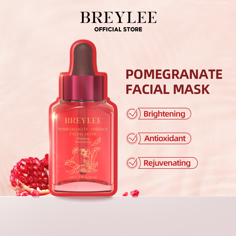 Mặt Nạ Lựu Đỏ Breylee Dưỡng Ẩm Làm Trắng Da 1 # 3 # 5 # 30ml