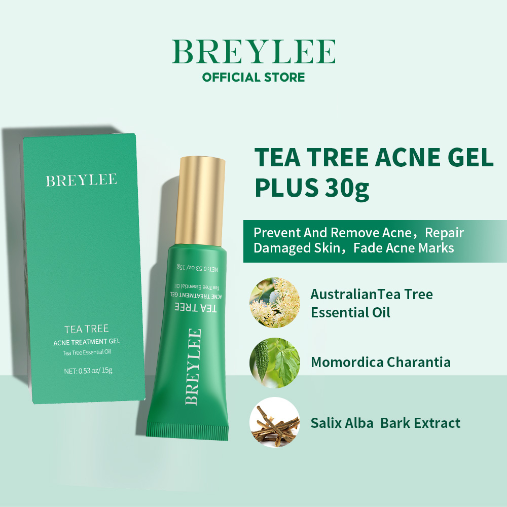 Gel BREYLEE Hỗ Trợ Chăm Sóc Da Và Loại Bỏ Pimples 0.53 oz / 15g