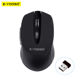 Chuột gaming e-yooso e-1020 usb 2.4g không dây chống tiếng ồn 2400 dpi cho laptop / pc