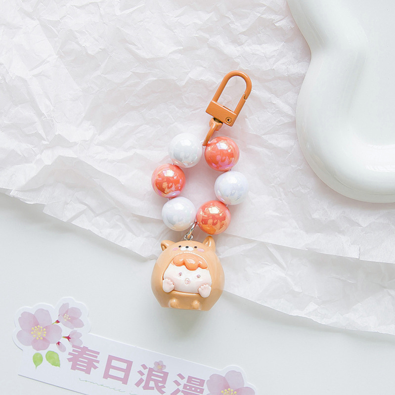Chuỗi Hạt acrylic Nhiều Màu Dễ Thương Dùng Làm Móc Khóa / Điện Thoại / Balo diy