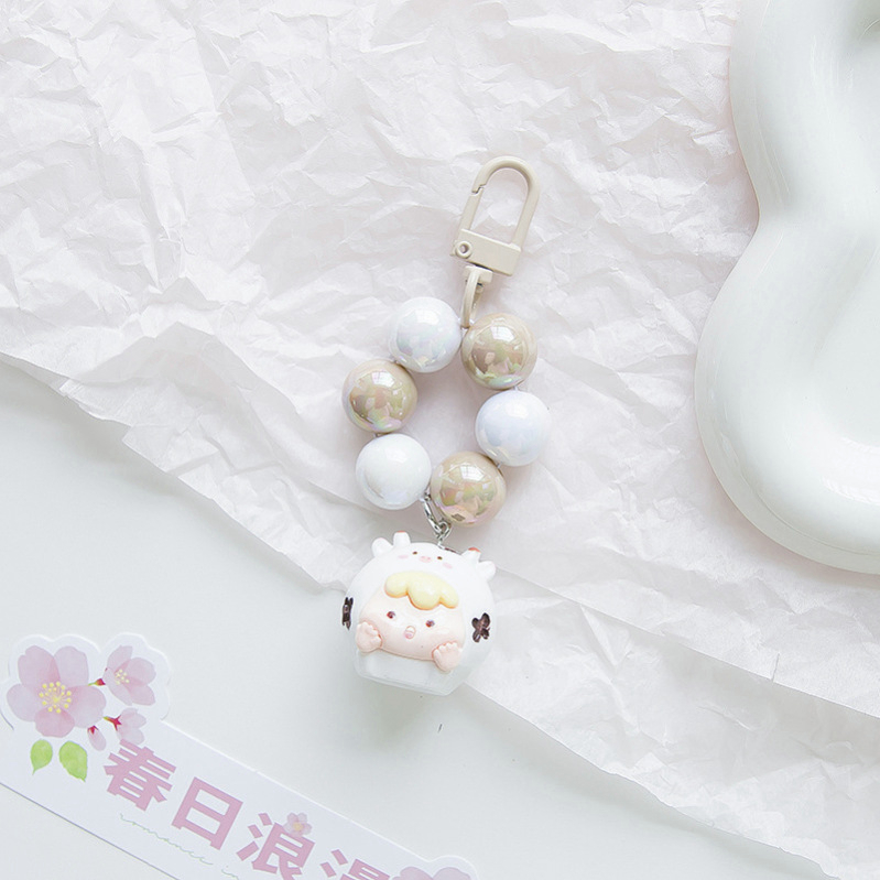 Chuỗi Hạt acrylic Nhiều Màu Dễ Thương Dùng Làm Móc Khóa / Điện Thoại / Balo diy