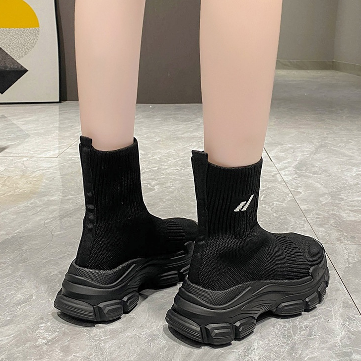 Hong Kong Premium shoes❥Giày Thể Thao Đế Dày Co Giãn Thời Trang Dành Cho Nữ