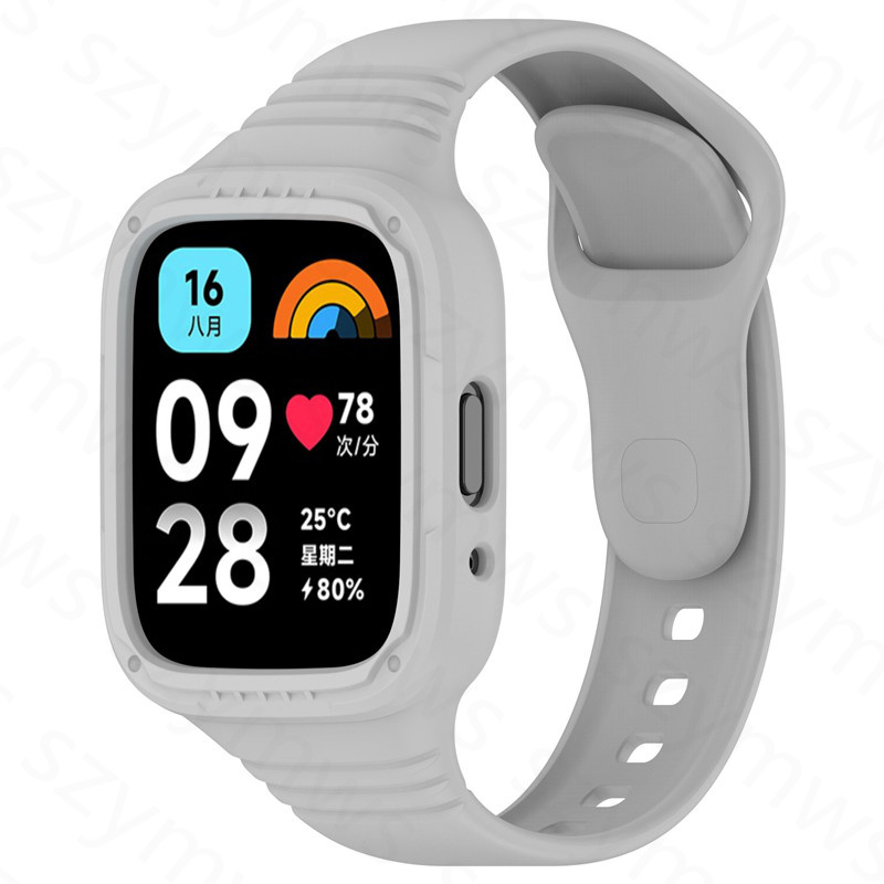 Dây Đeo silicone Thay Thế Cho Đồng Hồ Thông Minh redmi watch 3 / 3 lite
