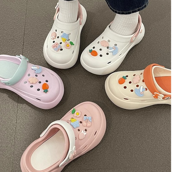 Skyden dép sandal nữ dép đi biển dép đế cao Thoải Mái Xinh Xắn  B98G1GU 35Z230828