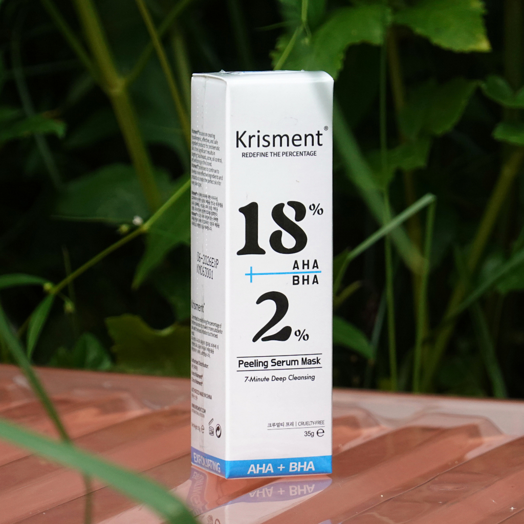 Krisment Mặt Nạ Lột Tẩy Tế Bào Chết aha bha niacinamide 35g