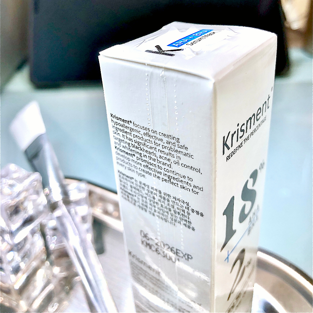 Krisment Mặt Nạ Lột Tẩy Tế Bào Chết aha bha niacinamide 35g