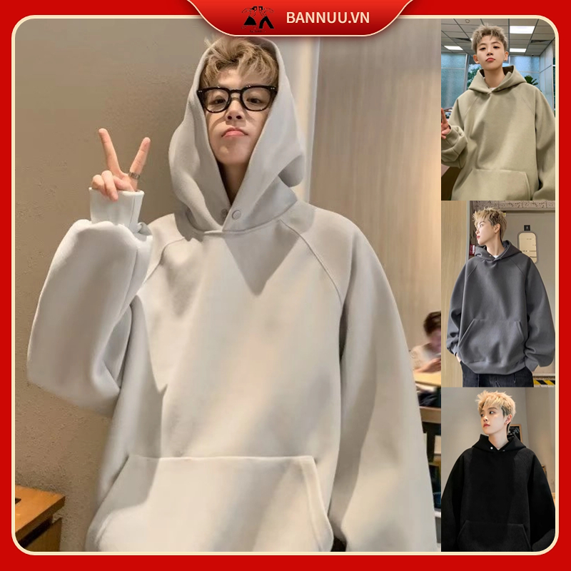 Áo hoodie baggy pop Dáng Rộng áo hoodie nữ Phong Cách Nhật Bản Mới áo hoodie form rộng Đơn Giản Thoải Mái Và Thoải Mái Sành Điệu Áo hoodie nam