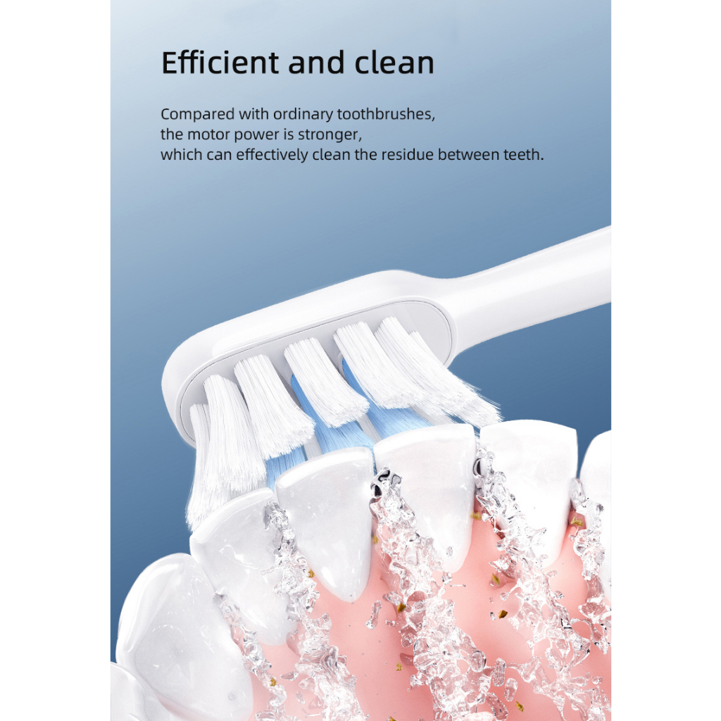 Xiaomi mijia t301 Bàn Chải Đánh Răng Điện sonic Sạc usb Chống Thấm Nước Cho Người Lớn