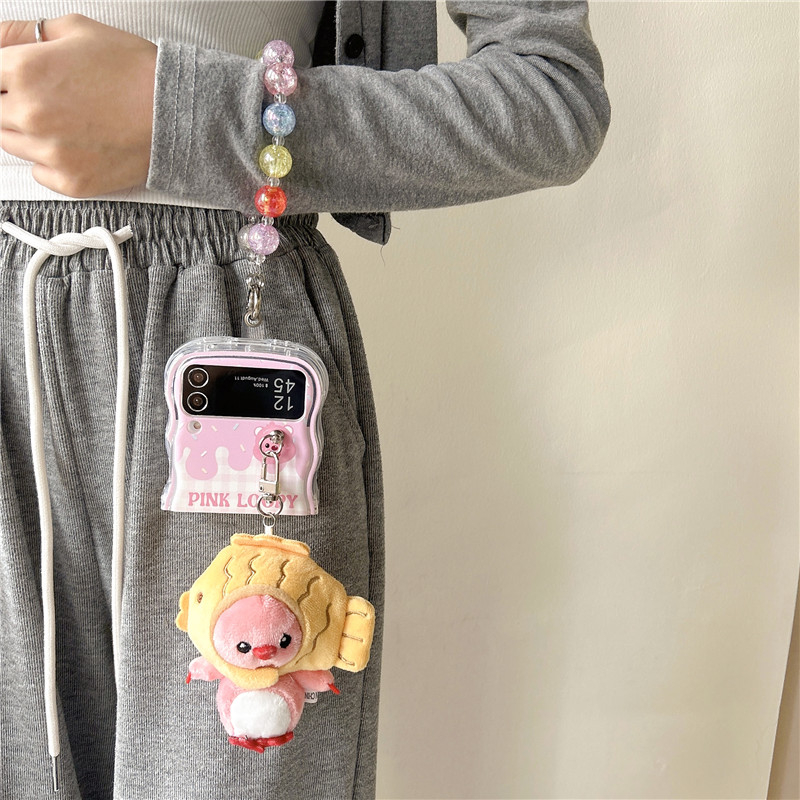 Ốp Điện Thoại Chống Sốc Hình Hoạt Hình 3d Có Thể Gấp Gọn Cho samsung galaxy z flip 5 zflip 4 z flip3