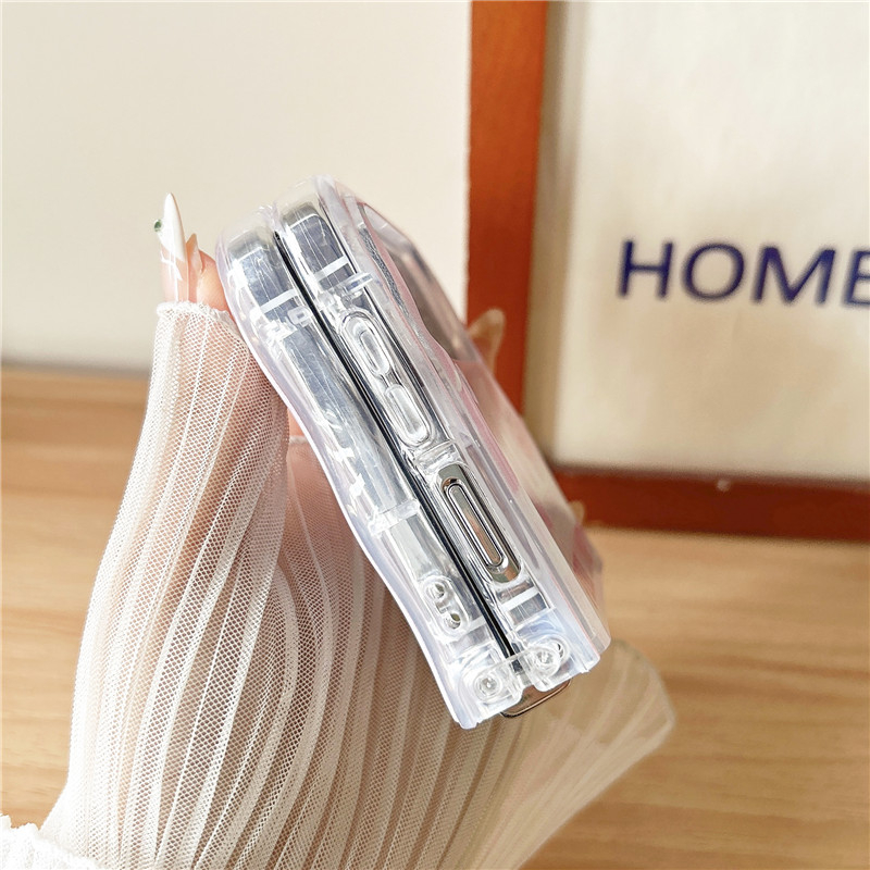 Ốp Điện Thoại Chống Sốc Hình Hoạt Hình 3d Có Thể Gấp Gọn Cho samsung galaxy z flip 5 zflip 4 z flip3