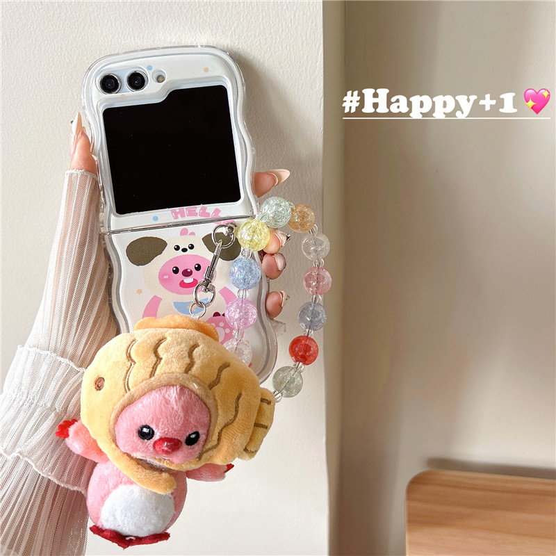 Ốp Điện Thoại Chống Sốc Hình Hoạt Hình 3d Có Thể Gấp Gọn Cho samsung galaxy z flip 5 zflip 4 z flip3