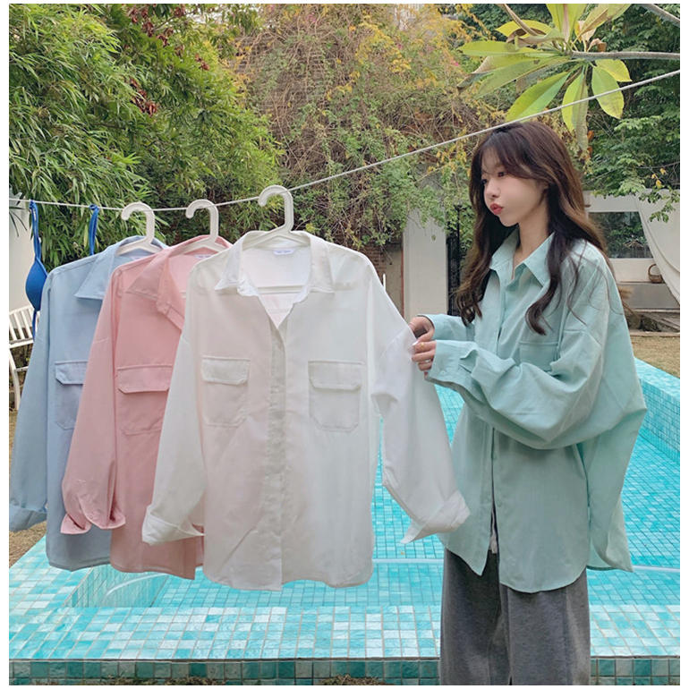 Áo Khoác Dáng Rộng Chống Tia UV Thiết Kế Mới Thoáng Khí Thời Trang Mùa Hè Cho Nữ