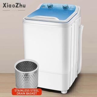 Máy giặt mini XIAOZHUBANGCHU thùng đơn bán tự động hoàn toàn giặt quần áo công dụng kẹp