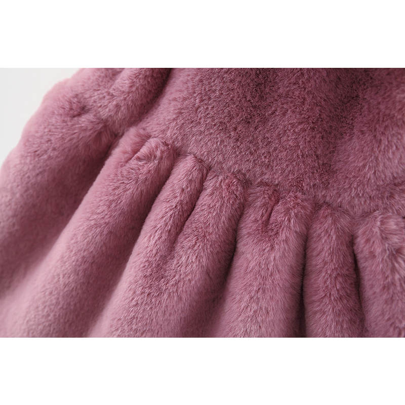 Áo Khoác Thu Đông Dày Dặn Ấm Áp Màu Trơn Đơn Giản Cho Bé Gái 0-3 Tuổi