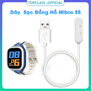 Dây cáp sạc đế sạc usb thay thế cho đồng hồ thông minh mibro s5