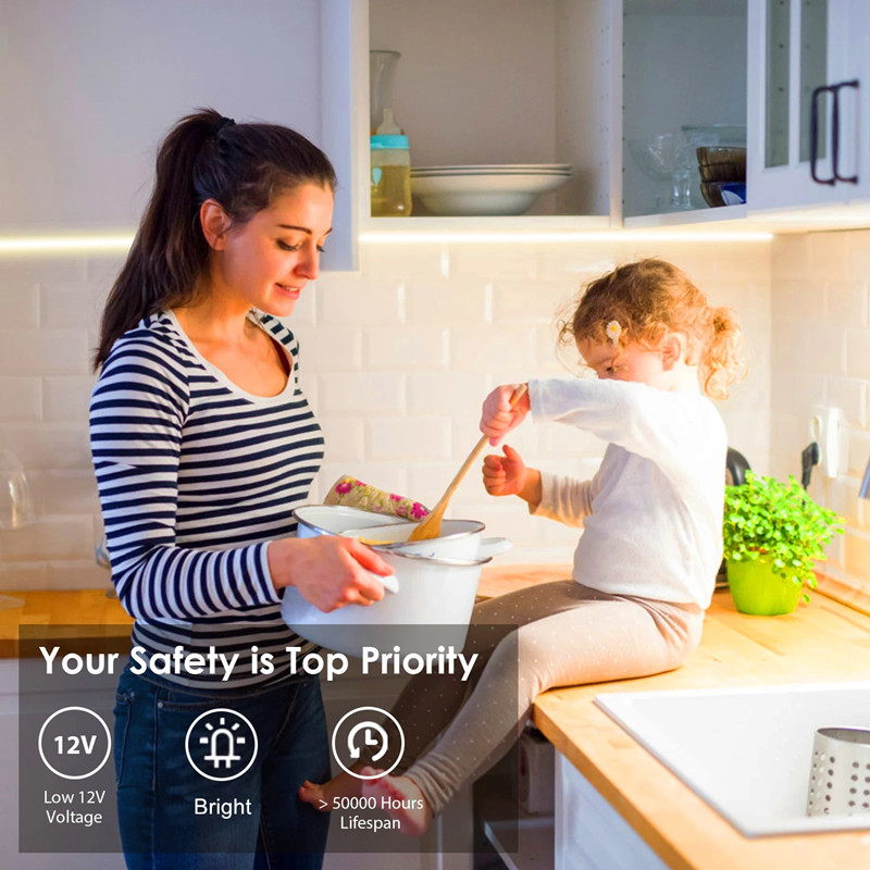 Cuộn Dây Đèn led cob dc12v 24v 480 Bóng / m 10m / 8m / 6m / 5m / 4m / 3m / 1m 3000k 4000k 6000k Trang Trí Nhà Cửa