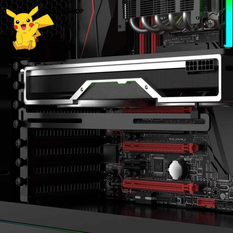 Gpu Giá Đỡ Thẻ Đồ Họa Hình Mặt Trăng Chữ l Bằng Nhôm Làm Mát