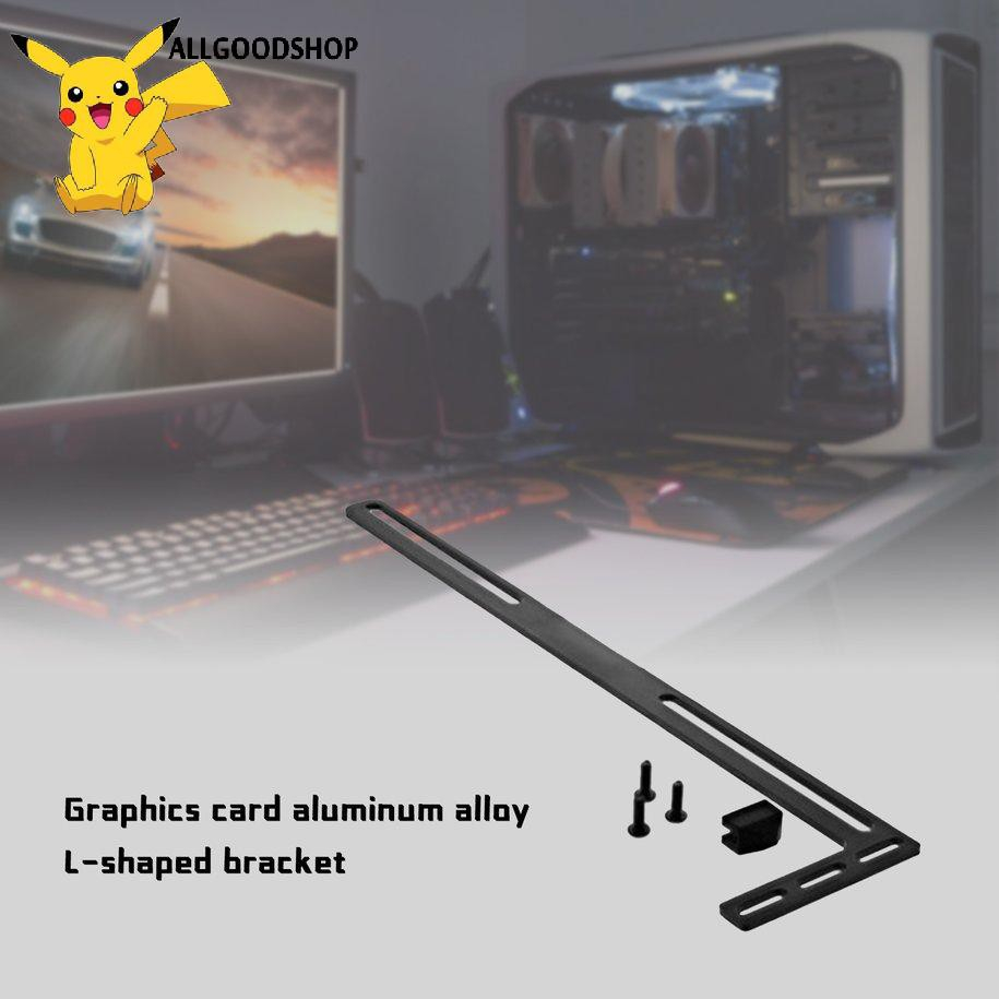 Gpu Giá Đỡ Thẻ Đồ Họa Hình Mặt Trăng Chữ l Bằng Nhôm Làm Mát