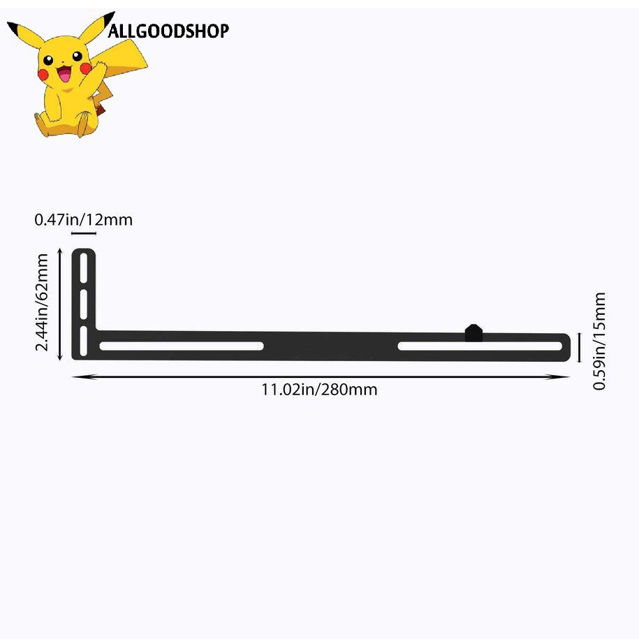 Gpu Giá Đỡ Thẻ Đồ Họa Hình Mặt Trăng Chữ l Bằng Nhôm Làm Mát