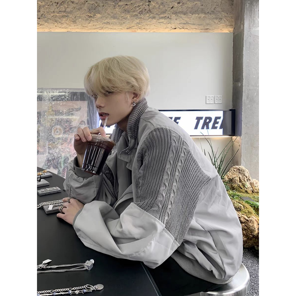 Túi Xách Phong Cách vintage Thời Trang|Áo Khoác Nam Dài Tay Có Khóa Kéo Phong Cách Hàn Quốc