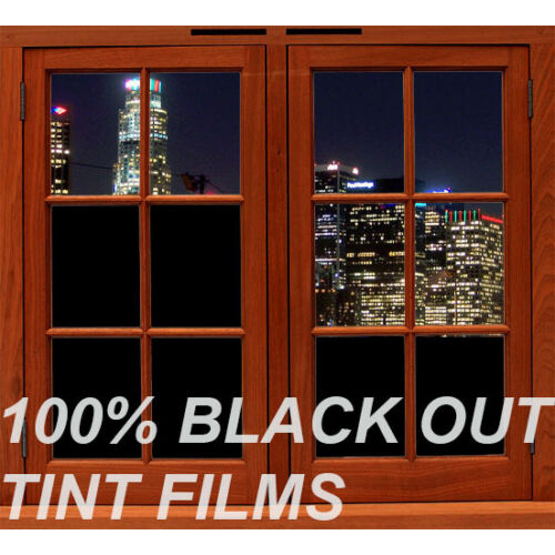 Phim Dán Cửa Kính Cách Nhiệt Chống Tia Uv Màu Đen