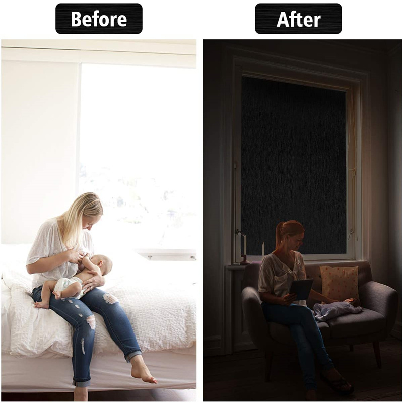 Phim Dán Cửa Kính Cách Nhiệt Chống Tia Uv Màu Đen