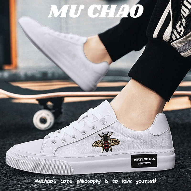 MUCHAO Giày Thể Thao Nam Thời Trang Hàn Quốc Năng Động