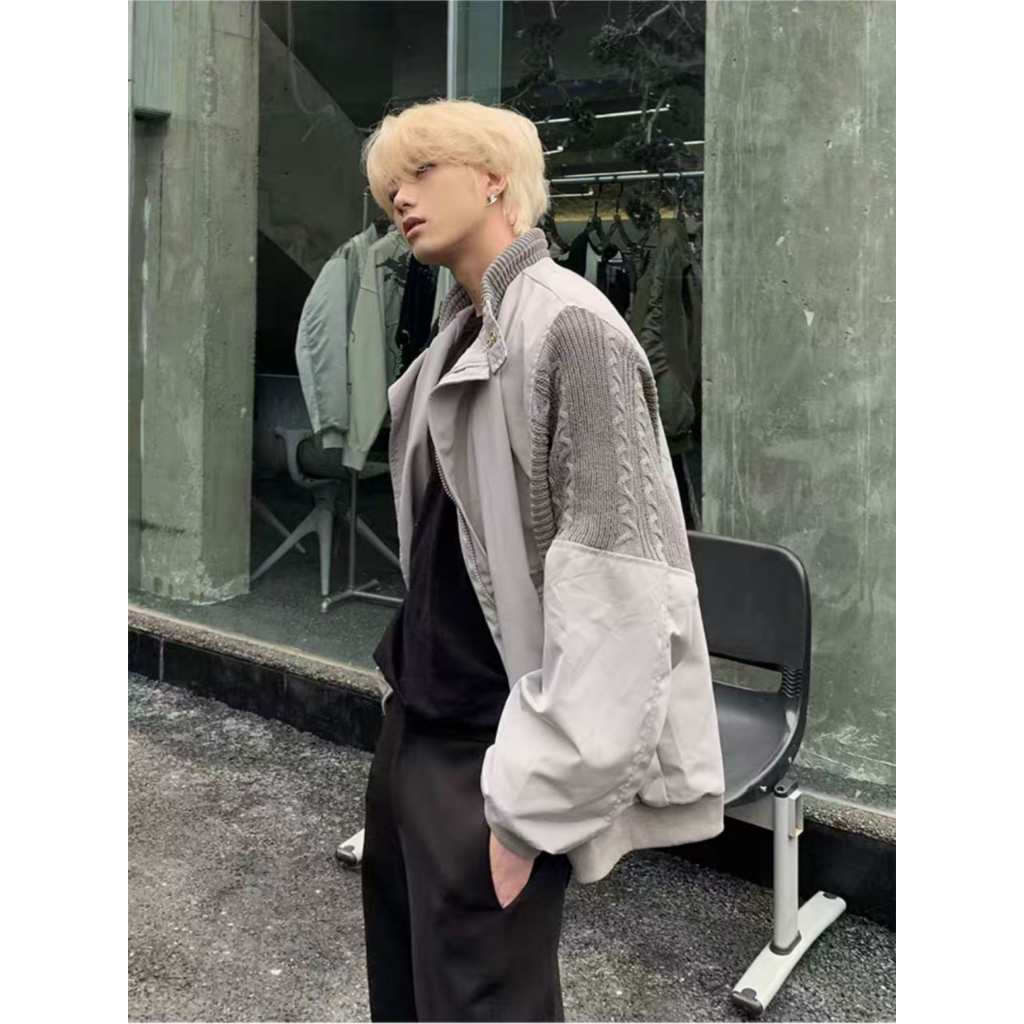 Túi Xách Phong Cách vintage Thời Trang|Áo Khoác Nam Dài Tay Có Khóa Kéo Phong Cách Hàn Quốc