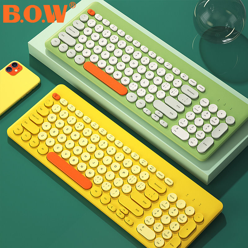 Bộ Bàn Phím Và Chuột Không Dây Cho Máy Tính Laptop