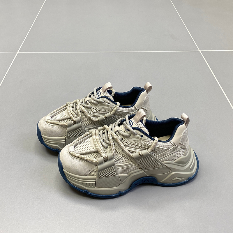 Giày Thể Thao Chống Trượt Thoáng Khí 5cm Dành Cho Nữ