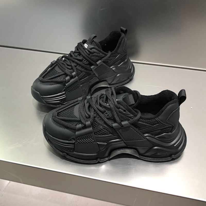 Giày Thể Thao Chống Trượt Thoáng Khí 5cm Dành Cho Nữ