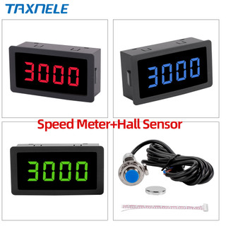 Đồng Hồ Đo Tốc Độ RPM 4 LED + Công Tắc Cảm Biến NPN 12V
