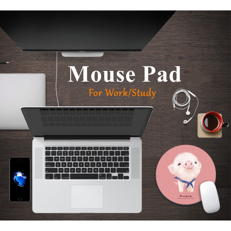 NIXXOS Miếng Lót Chuột Máy Tính Chống Trượt Họa Tiết Hoạt Hình Dễ Thương