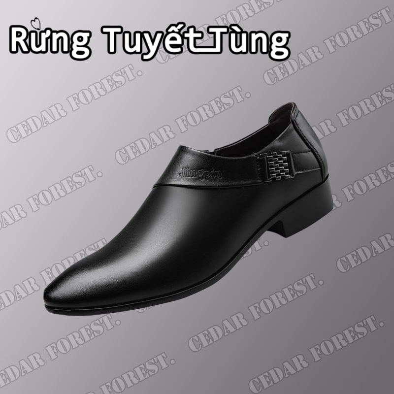 SHANMUSENLIN☘️Giày tây SHANMUSENLIN chất liệu da sang trọng cho nam