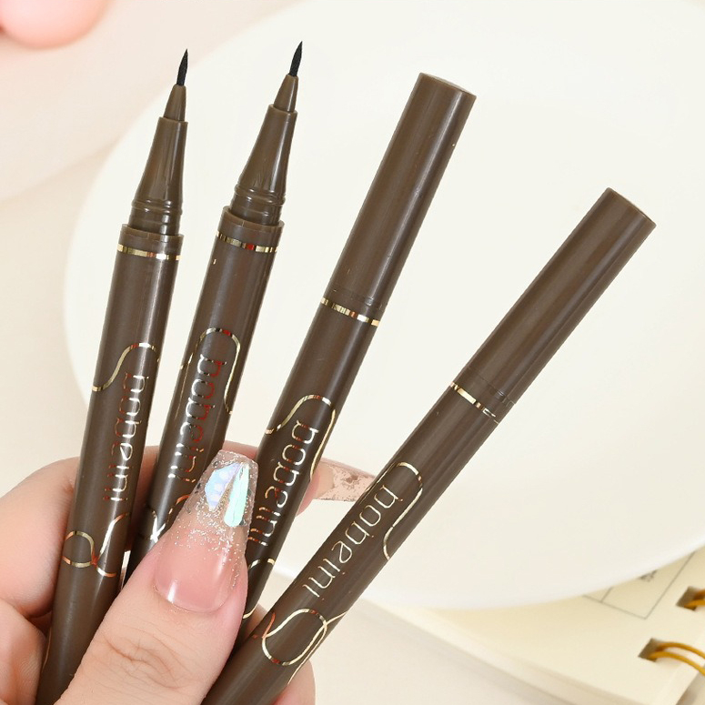 Bút Kẻ Mắt Ngòi Mảnh Mềm Mại Tự Nhiên Không Phai Màu Kháng Nước Lâu Trôi 3 Màu Tùy Chọn HZMBB2152