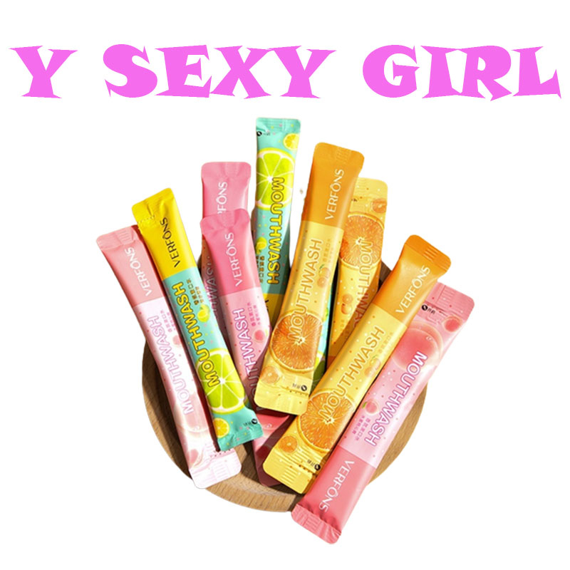 Nước súc miệng thơm fresh care fruit mouthwash portable fresh refreshing mouthwash