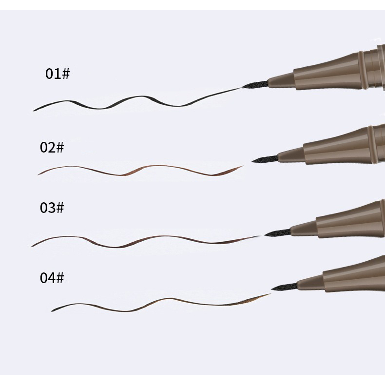 Bút Kẻ Mắt Ngòi Mảnh Mềm Mại Tự Nhiên Không Phai Màu Kháng Nước Lâu Trôi HZMBB2152