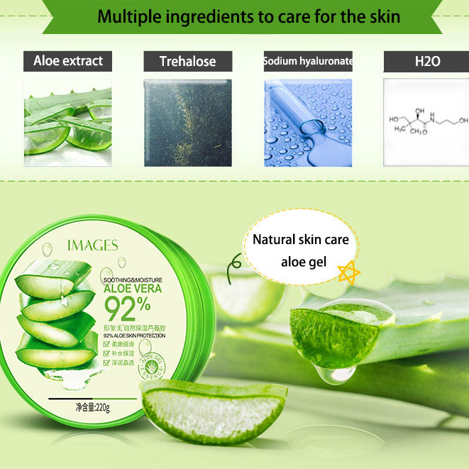 Gel Chiết Xuất Lô Hội Image Làm Mịn Da 92%