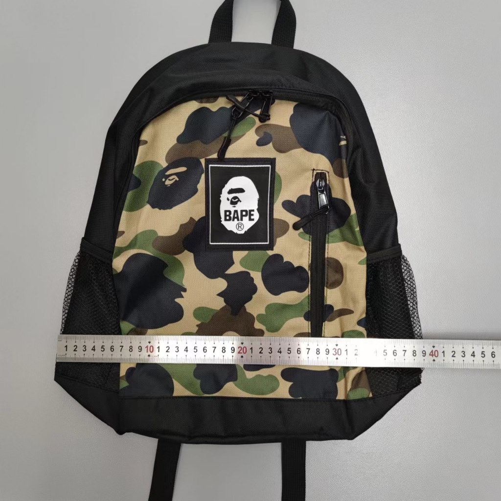 Bape Balo Du Lịch Cỡ Lớn Hoa Văn Rằn Ri Thoải Mái Dành Cho Học Sinh