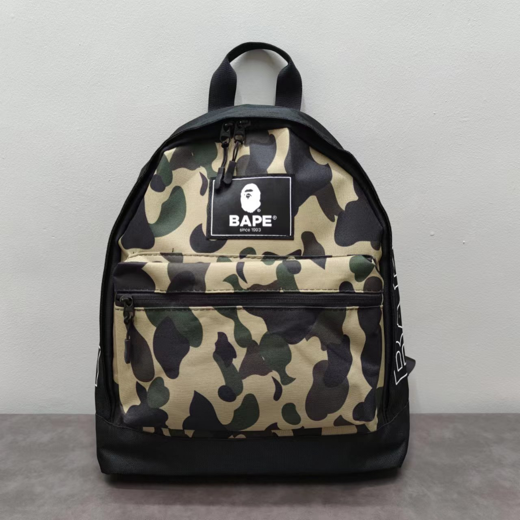 Bape Balo Du Lịch Cỡ Lớn Hoa Văn Rằn Ri Thoải Mái Dành Cho Học Sinh
