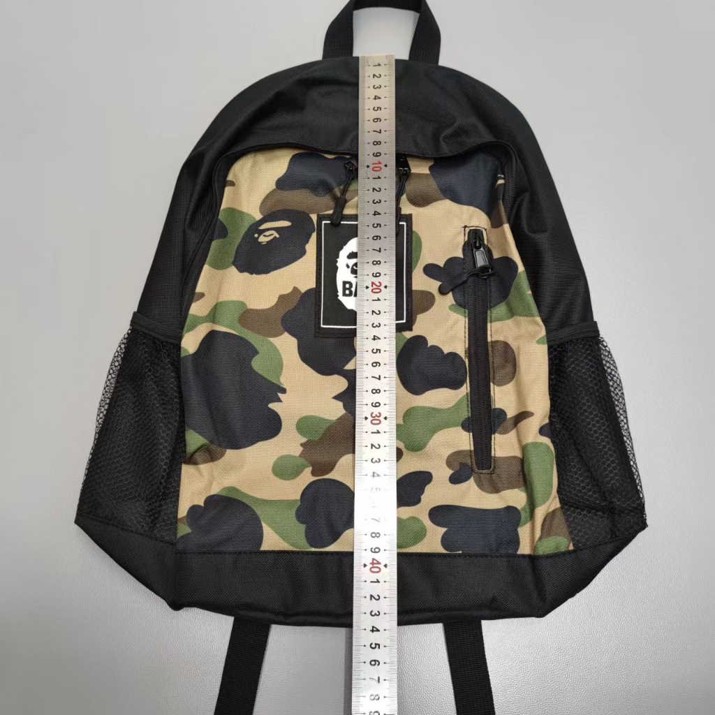 Bape Balo Du Lịch Cỡ Lớn Hoa Văn Rằn Ri Thoải Mái Dành Cho Học Sinh
