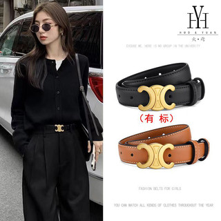 Thắt lưng da thật Thắt lưng nữ / Thắt lưng thời trang / Thắt lưng thông thường / Thắt lưng ớt cho tất cả các trang phục thời trang nữ - -
