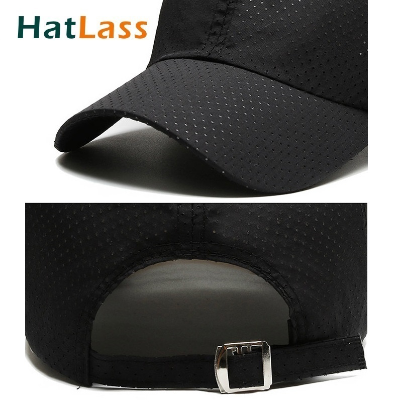 Mũ Lưỡi Trai Thể Thao Chống Nắng Phối Lưới Thoáng Khí Khô Nhanh Cho Nam