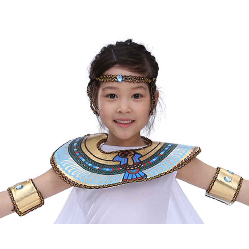 Trang Phục Hóa Trang halloween Nhân Vật pharaoh Ai Cập Cho Bé
