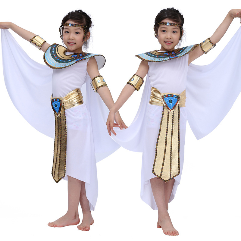 Trang Phục Hóa Trang halloween Nhân Vật pharaoh Ai Cập Cho Bé