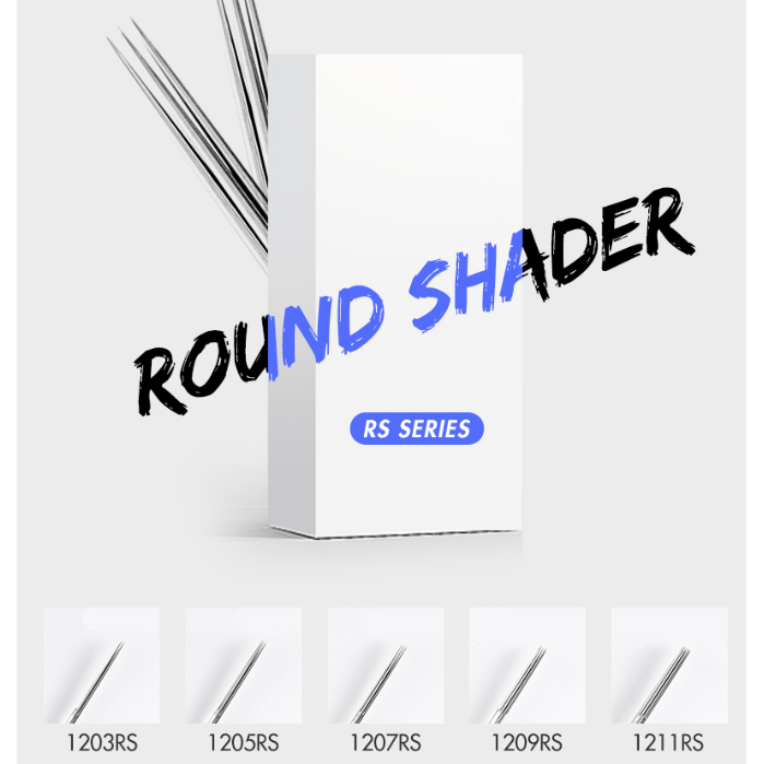 Hộp 50 Kim Xăm Thép Không Gỉ Đường Kính 0.35mm Đường Kính 316 Dùng Một Lần Cho Máy Xăm rl / rs / rm / m1